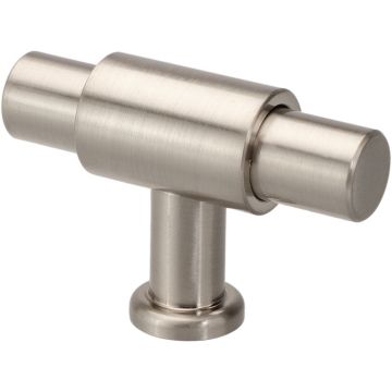 T Cabinet Knob 'Juvel' Stainless Steel Effect
