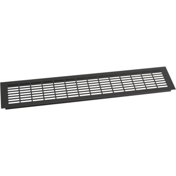 Ventilation Grate 500 x 100 mm Black