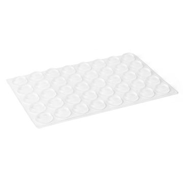 Adhesive Bumpers Ø13x4 Cylindrical 40-pack