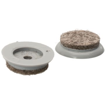 QuickClick Glider Ø 25 mm – RAL 7040