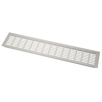 Ventilation Grate 500 x 102 mm Brushed