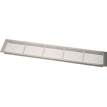Ventilation Grate 500 x 86 mm Stainless look