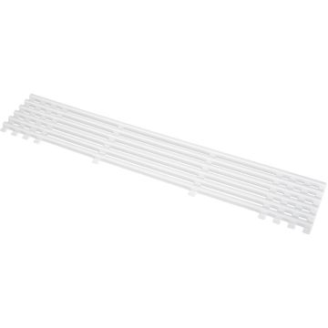 Ventilation Grate 600 x 100 mm White
