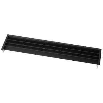 Ventilation Gratee 372 x 79 Black