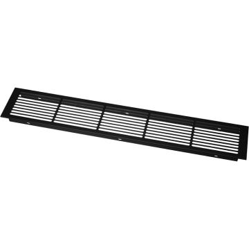 Ventilation Grate 500 x 86 mm Black