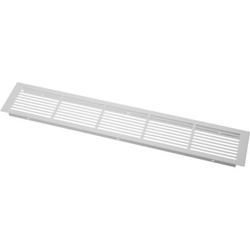 Ventilation Grate 500 x 86 mm White RAL-9003
