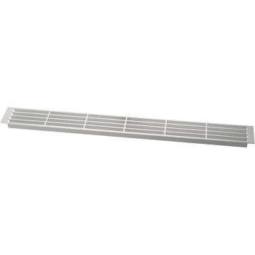 Ventilation Grate 570 x 62 mm Silver