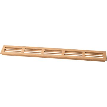 Ventilation Grate 515 x 63 mm Oak