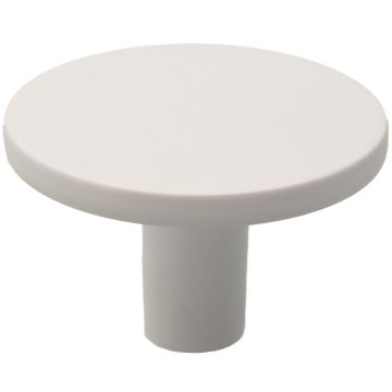 Cabinet Knob 'Lunar' White