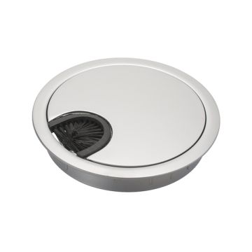 Cable Outlet Ø 80 mm Alu Look
