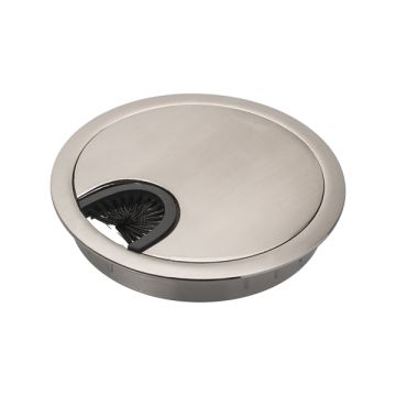 Cable Outlet Ø 80 mm Stainless Steel Effect