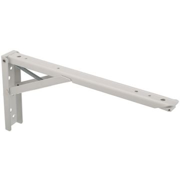 Folding Shelf Bracket 290x136 White