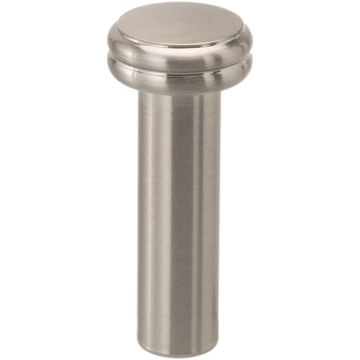 Cabinet Knob / Hook 'Mila' Stainless Steel Effect