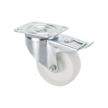 Industrial Swivel Caster Ø 100 with Brake Nylon