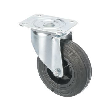 Industrial Swivel Caster Ø 125 without Brake Rubber