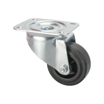 Industrial Swivel Caster Ø 80 without Brake Rubber