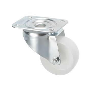 Industrial Swivel Caster Ø 80 without Brake Nylon