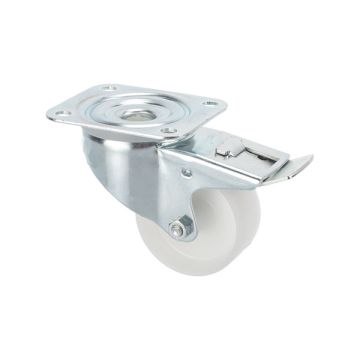 Industrial Swivel Caster Ø 80 with Brake Nylon