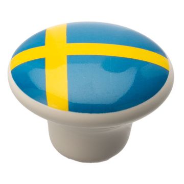 Cabinet Knob 'Sweden' Porcelain White