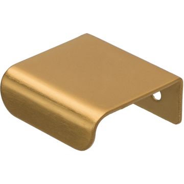 Profile Handle 'Cane' Brushed Brass