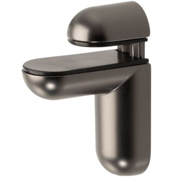 Shelf Support 'Ono' Black Matt Chrome